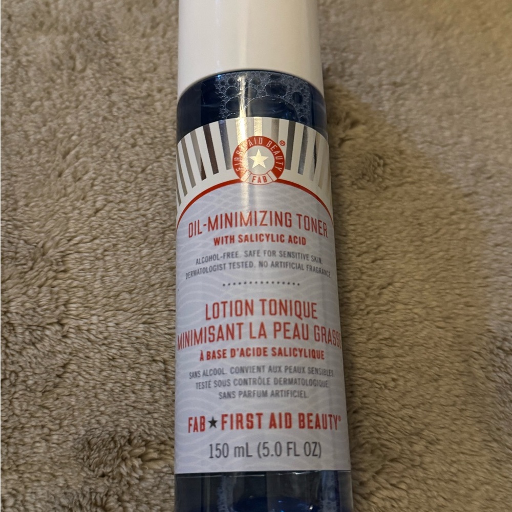 First Aid Beauty Oil Minimizing Toner 5 Fl Oz New Never Used or Opened